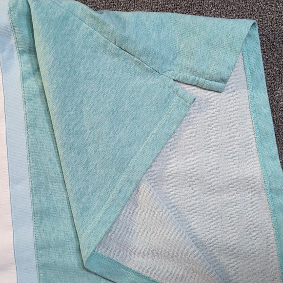 L.L. Bean Long Sleeve Nautical Stripe Crew Neck Pullover Size XL in Mint & White - Picture 6 of 9